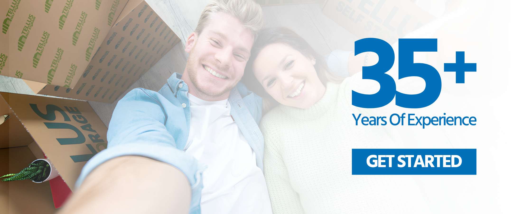 Happy Tellus Storage Couple